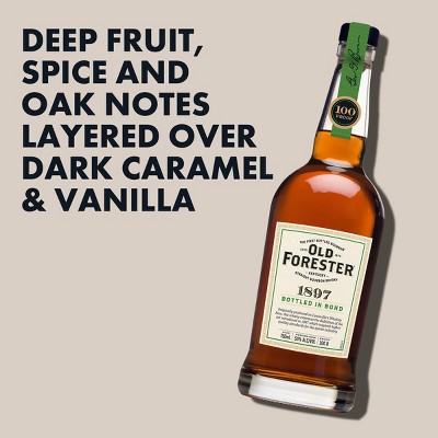 Old Forester 1897 Bottled in Bond Kentucky Straight Bourbon Whisky - 750ml Bottle