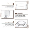 Unique Bargains Stemless Geometric Design Diamond Whiskey Glasses 4 Pcs - 3 of 4