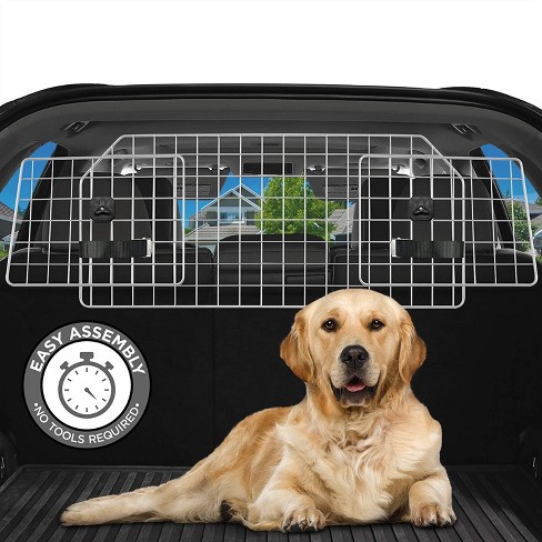 Mpm Dog Car Barrier, Adjustable Large Universal-fit Heavy-duty