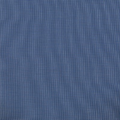 Navy 6-Piece Patio Set with Umbrella and Folding Chairs