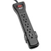 Tripp Lite Protect It!® 2,160-Joules Surge Protector, 7 Outlets, 25-Ft. Cord, SUPER725B in Black - 2 of 4
