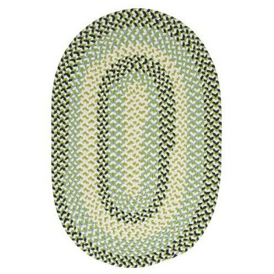Colonial Mills Carousel - Neon Navy 5 Ft x8 Ft Oval Rug Indoor/Outdoor 100% Polypropylene