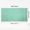 Unique Bargains Soft Absorbent Cotton Bath Towel for Bathroom kitchen Shower Towel 1 Pcs - 4 of 4