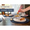 Nat & Jules Assorted Blue and White 18 ounce Ceramic Cereal Ramen Bowls Set of 4 - 3 of 4