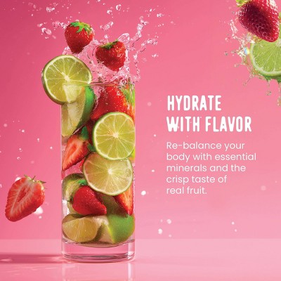 FlavCity Hydration Supplement Powder - Strawberry Limeade - 3.3oz/12ct