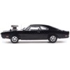 1970 Dodge Charger with Blown Engine Black 1/43 Diecast Model by IXO Models - 2 of 4