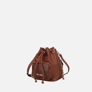 MKF Collection Azalea Women's vegan leather Bucket shoulder Bag by Mia K - 1 of 4