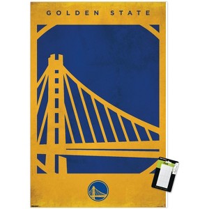 Trends International NBA Golden State Warriors - Logo 25 Unframed Wall Poster Prints - 1 of 4