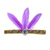Unique Bargains Women's Feather Elastic Band Headband 1 Pc - 3 of 4