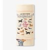 Little Blue House Women's Nightshirt, She Who Sleeps With Dogs, One Size - 3 of 4
