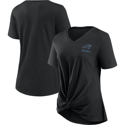 NFL Carolina Panthers Women's Short Sleeve Fashion T-Shirt