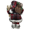 Northlight Alpine Chic Standing Santa Claus with Snowshoes and Skis Christmas Figure - 16" - 3 of 4