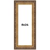 PosterPalooza | Panoramic Museum Gold Picture Frame - UV Acrylic, Foam Board Backing, Hanging Hardware - 2 of 4