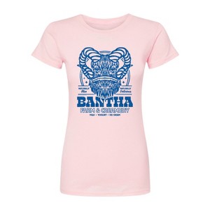 Women's - Star Wars - Bantha Farm And Creamery Fitted Graphic T-Shirt - 1 of 1