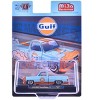 1979 GMC Sierra Classic 15 Pickup Truck "Gulf Oil" Light Blue with Orange Stripe Ltd Ed 1/64 Diecast Model Car by M2 Machines - 3 of 3