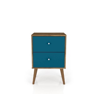 Liberty 2.0 Mid Century Modern Nightstand - Manhattan Comfort - 1 of 4