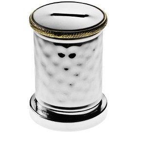 Classic Touch Money Charity Box with Gold Rim - 1 of 3
