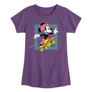 Girls' - Disney - Mickey & Friends Fitted Short Sleeve Graphic T-Shirt - 1 of 4