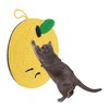 Unique Bargains Cat Scratch Pad with Lemon Pattern for Indoor Outdoor Yellow - 2 of 4