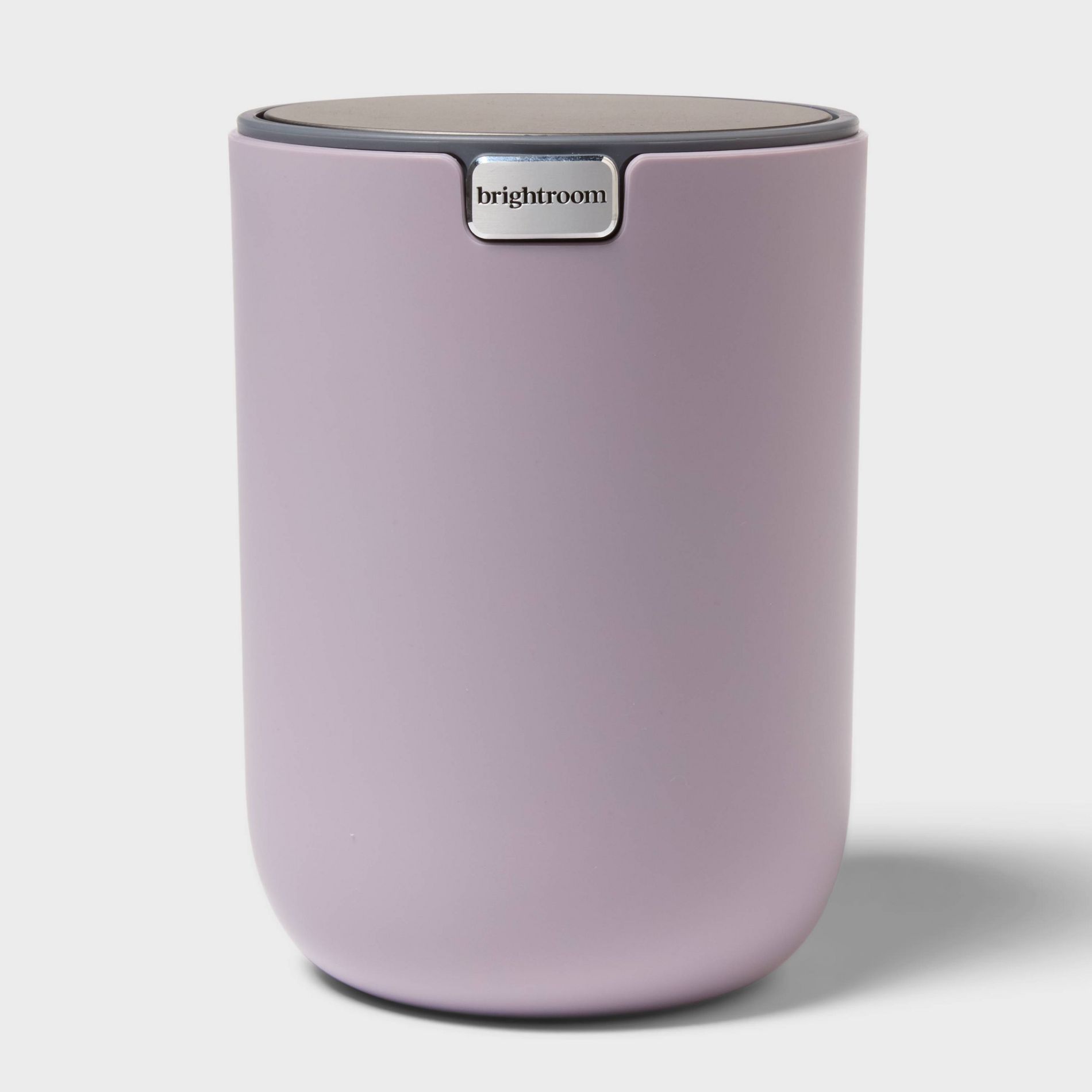 Small Stainless Desktop Wastebasket Lavender - Brightroom™
