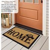 Gardenised Heavy Duty Coco Coir Doormat with Non Slip PVC Baking Embossed Welcome Design Coconut Fiber Floor Mat 18x30" - 2 of 4