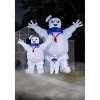 HalloweenCostumes.com  8FT Inflatable Stay Puft Marshmallow Man Decoration, Giant Inflatable Ghostbusters Outdoor Yard Decor, Blue/White/Red - image 3 of 4