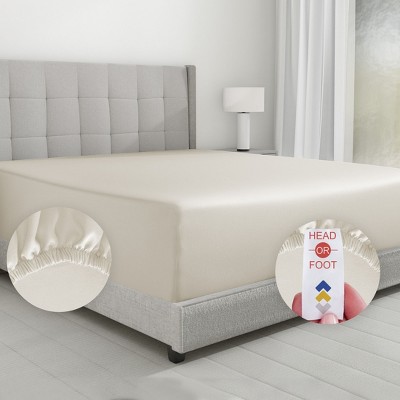 Ivory California King Cotton Deep Pocket Sheet Set