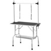 VisioGear 46" Folding Dog Pet Grooming Table with Adjustable Arm and Clamps, Pet Dog Cat Grooming Table, Black, 46"*23.6"*65.5" - 4 of 4