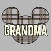 Women's Mickey & Friends Grandma Plaid Logo T-Shirt - 2 of 4