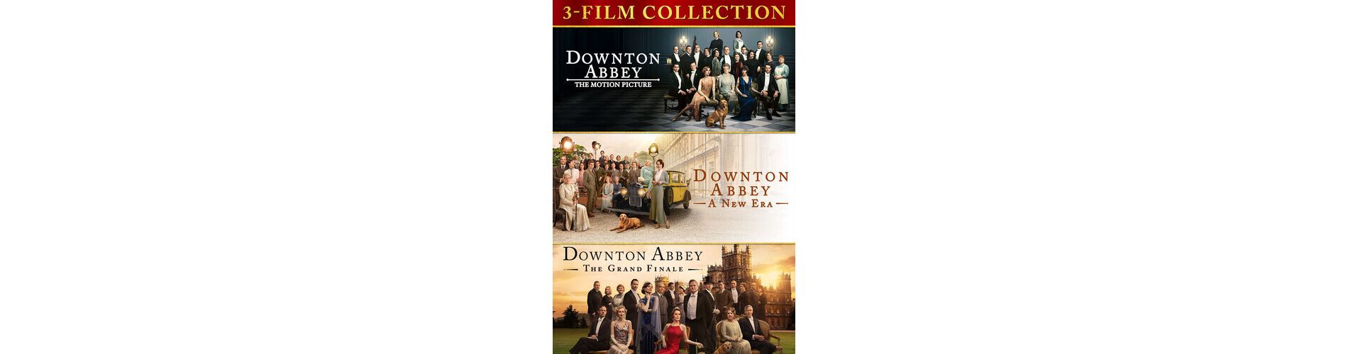Downton Abbey 3-Film Collection (DVD)(2025)