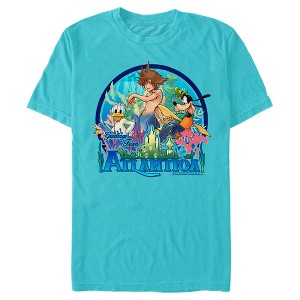 Men's Kingdom Hearts 1 Mermen Friends From Atlantica T-Shirt - 1 of 4