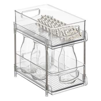 Ryhpez Under Sink Organizers and Storage, 2-Tier Cabinet Organizer Storage  with Sliding Baskets Drawer for Kitchen Bathroom (Black)