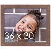 PosterPalooza | Shabby Chic Brown Picture Frame - UV Acrylic, Backing Board, Hanging Hardware Included - 2 of 4