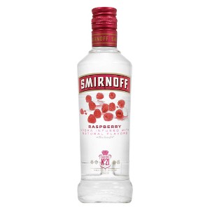 Smirnoff Raspberry Flavored Vodka - 375ml Bottle - 1 of 4