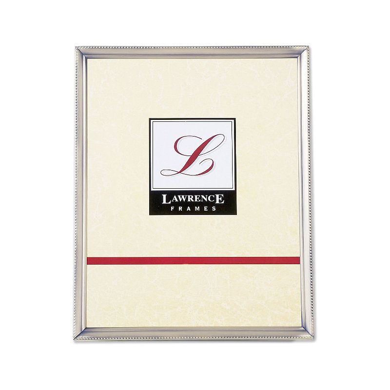 Lawrence Frames 8" x 10" Metal Pewter Picture Frame 11580, 1 of 2