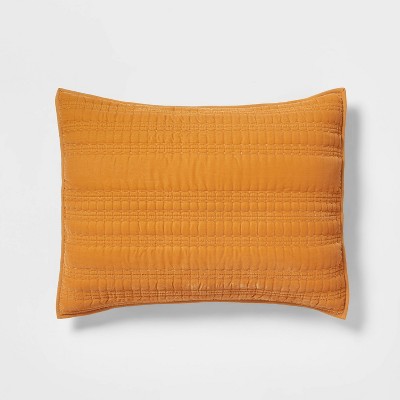 Gold shop pillow sham