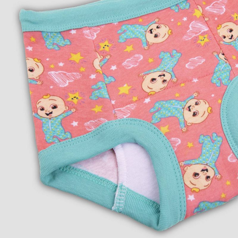 Toddler Girls' CoComelon 6pk Training Underwear, 5 of 6