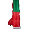 Gemmy Christmas Airblown Inflatable Advent Calendar, 8 ft Tall, Red - 3 of 4