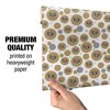 Oakland University Primary Logo Premium Gift Wrap Wrapping Paper Roll 30x72 - 4 of 4