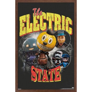 Trends International Netflix The Electric State - Group Framed Wall Poster Prints - 1 of 4