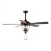 Rallen 3 Light 52" Ceiling Fan - CLF1012 - Oil Rub Bronze - Safavieh - 4 of 4