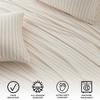 Ultra-Soft Cotton Heathered Melange Jersey Knit Sheet Set - Great Bay Home - 2 of 4