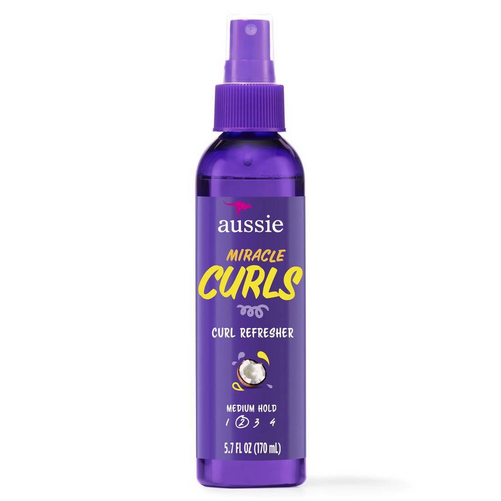 Photos - Hair Product Aussie Miracle Curls Refresher Spray Gel - 5.7 fl oz 