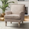 Asiab Upholstered Armchair with Nailhead Trim| Karat Home - 2 of 4