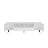 Sapphtopaz Modern TV Stand for TVs Up to 75" with LED Entertainment Center with Open Shelves and 4 Storage Cabinets, TV Stands for Living Room - 4 of 4