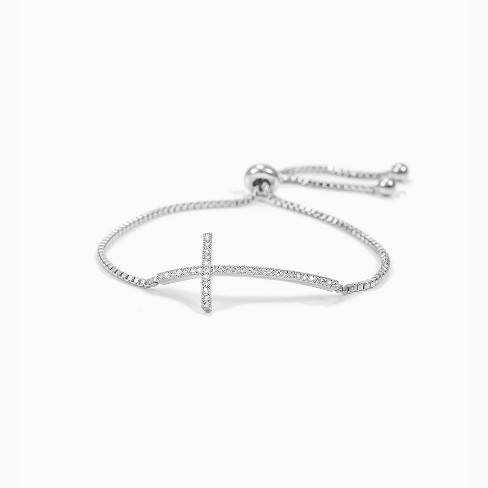 Bearfruit Jewelry Horizontal Cross Adjustable Bracelet - image 1 of 4