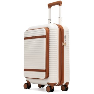 ELLE Luggage Carry On Escape Expandable Hardside Suitcase with Front Laptop Pocket - 1 of 4