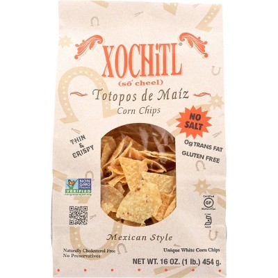 Xochitl Mexican Style Corn Chips 16oz Pack Of 9 Target