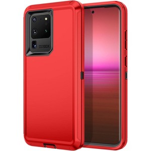 Entronix Case Compatible with Galaxy S20 Ultra - Triple-Layer Heavy Duty Protection - 1 of 4