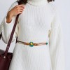 Unique Bargains Hand-woven Handmade Cord Belt 1 Pc - 2 of 4